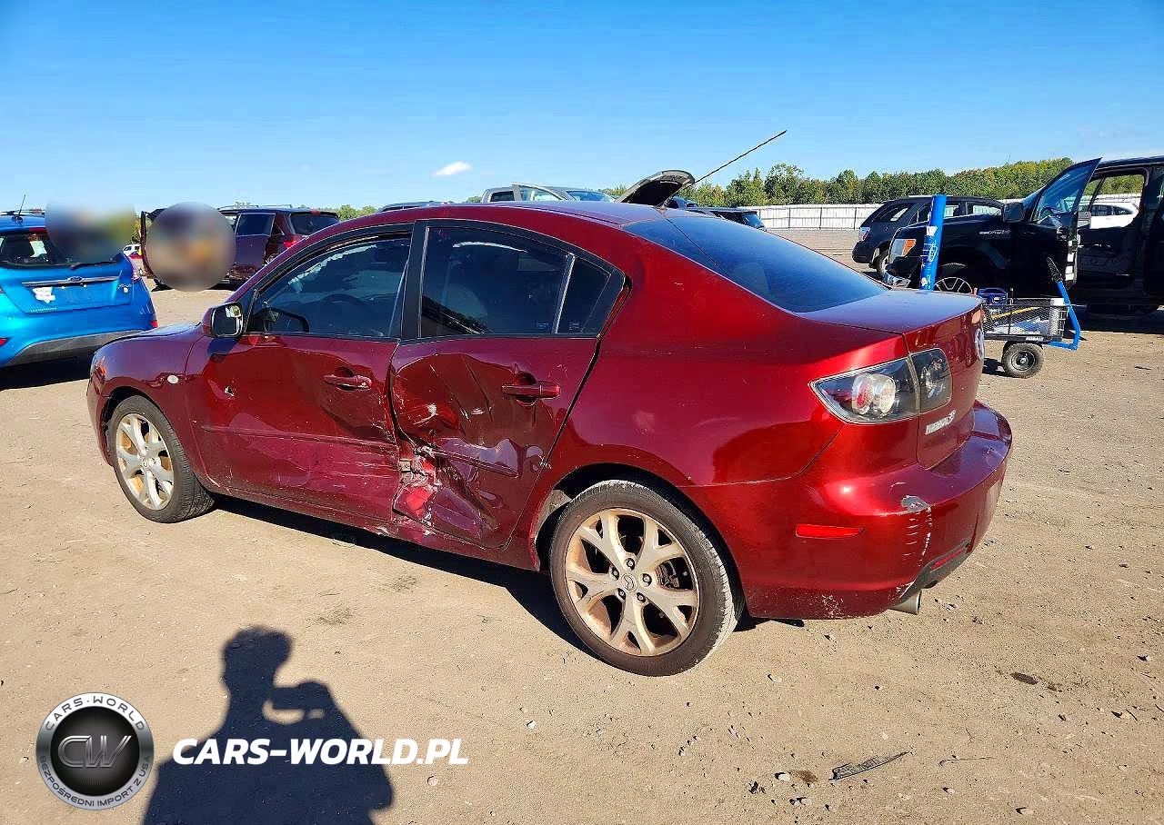 2008 Mazda 3 I VIN:JM1BK32F581175744 - 2