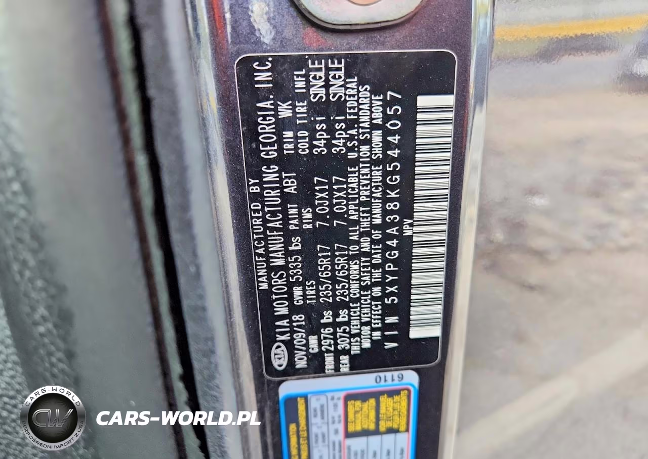 2019 Kia Sorento Lx VIN:5XYPG4A38KG544057 - 13