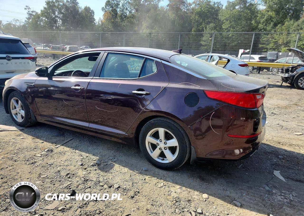 2014 Kia Optima Lx VIN:5XXGM4A7XEG269442 - 2