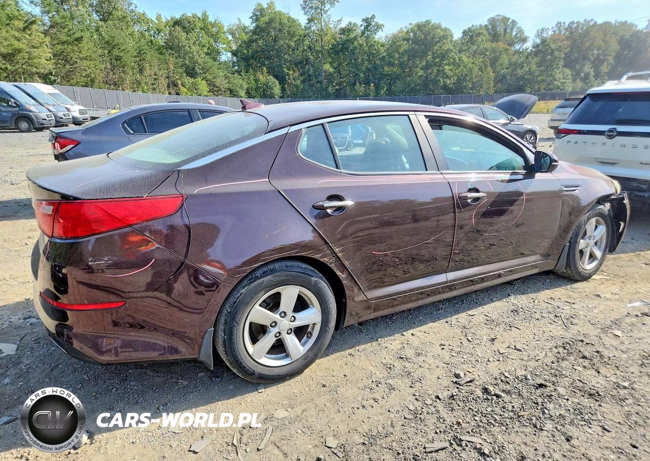 2014 Kia Optima Lx VIN:5XXGM4A7XEG269442 - 3