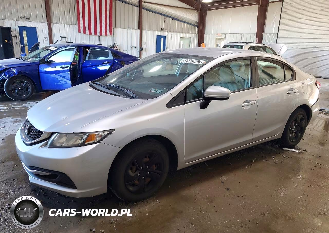 2015 Honda Civic Lx VIN:19XFB2F56FE293096 - 1