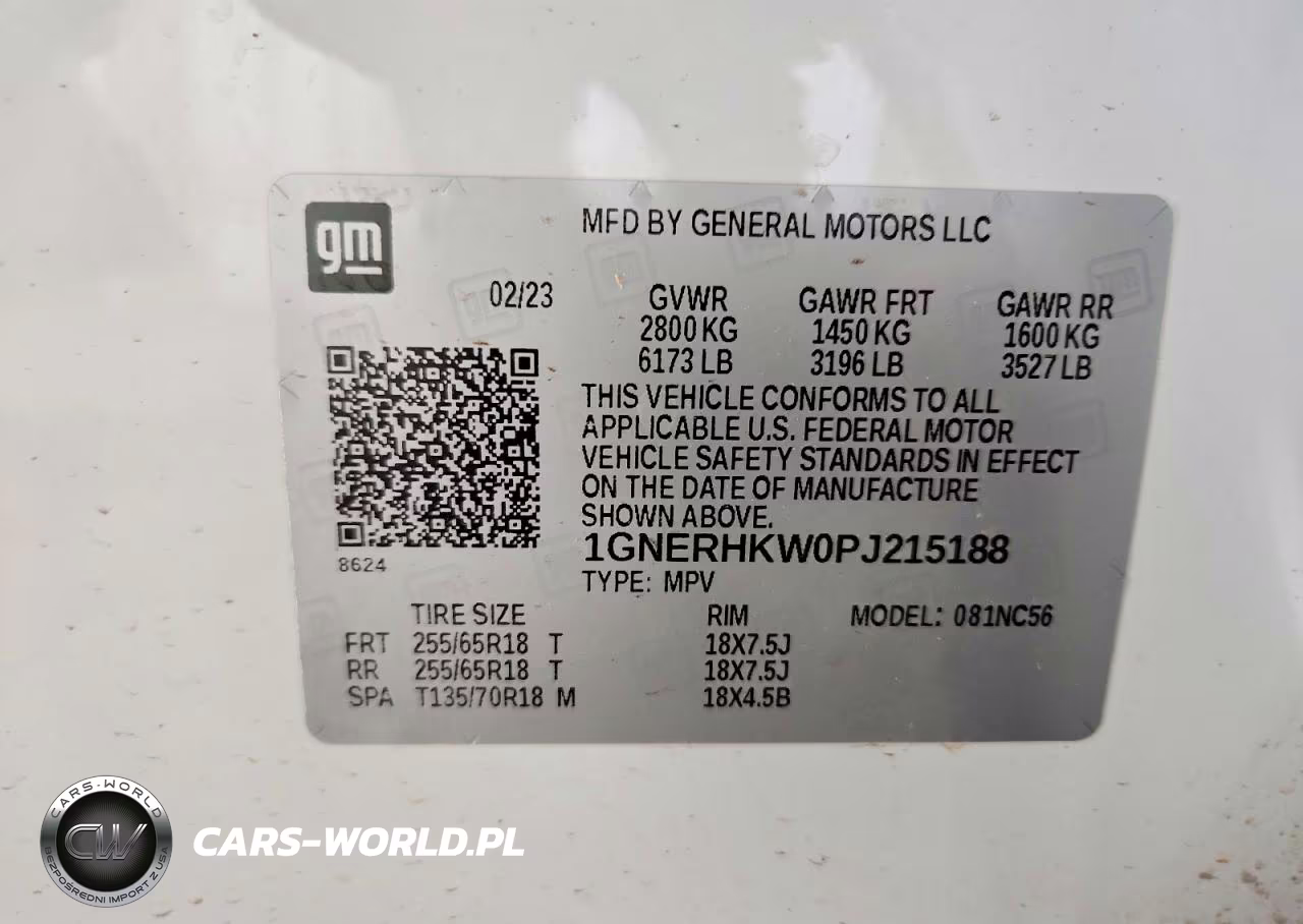 2023 Chevrolet Traverse Lt VIN:1GNERHKW0PJ215188 - 13