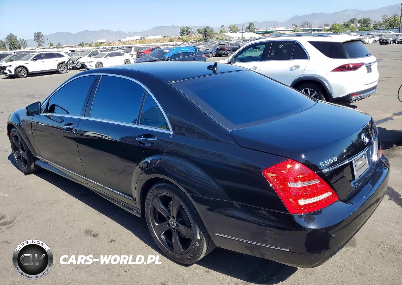 2012 MERCEDES-BENZ S 550 VIN:WDDNG7DB1CA440707 - 2