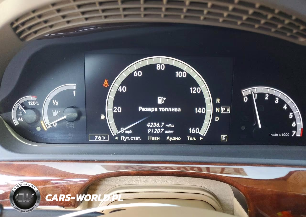 2012 MERCEDES-BENZ S 550 VIN:WDDNG7DB1CA440707 - 9