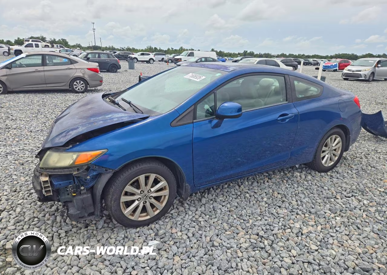 2012 Honda Civic Ex VIN:2HGFG3A84CH532493 - 1