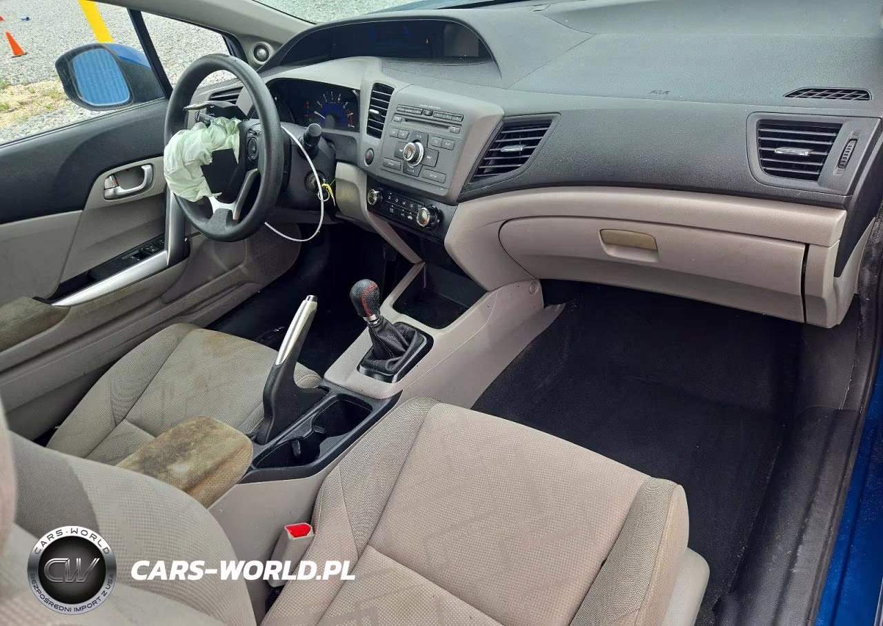 2012 Honda Civic Ex VIN:2HGFG3A84CH532493 - 8