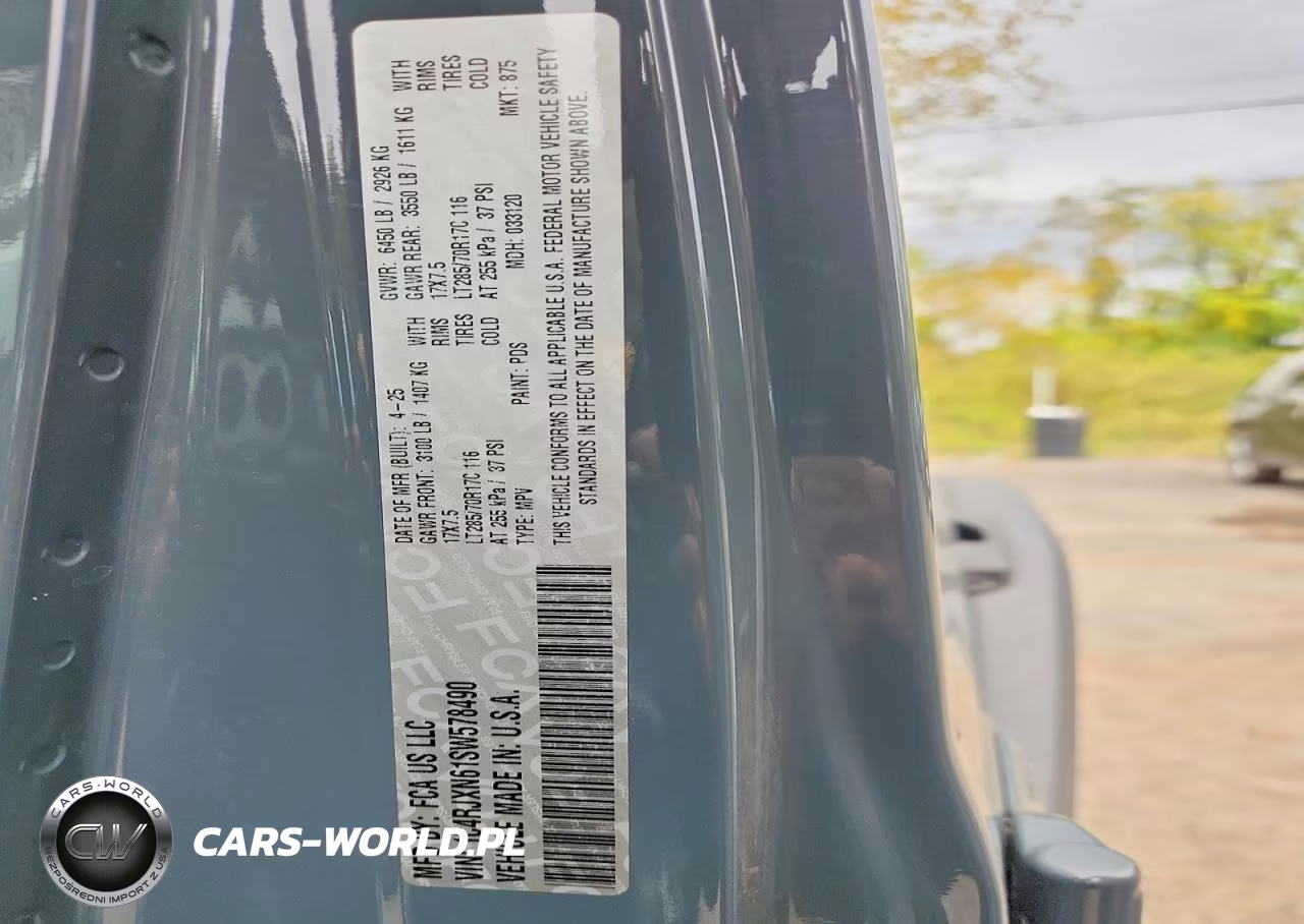 2025 Jeep Wrangler VIN:1C4RJXN61SW578490 - 13