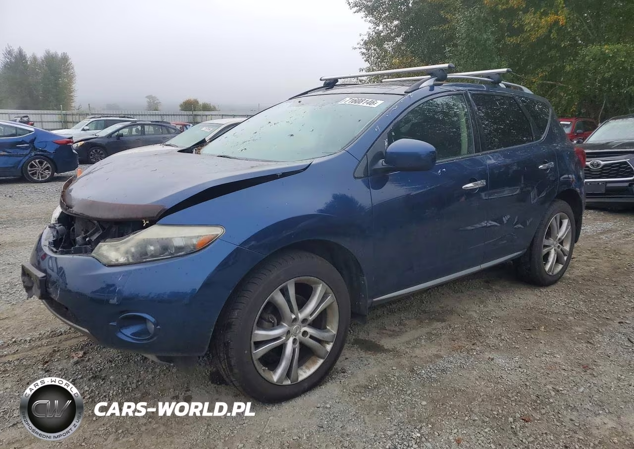 2009 Nissan Murano S VIN:JN8AZ18W29W133883 - 1