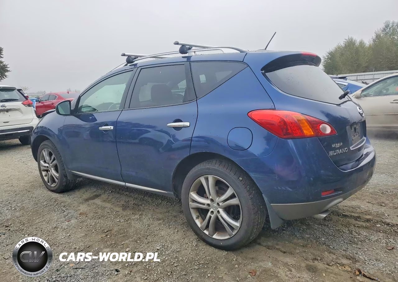 2009 Nissan Murano S VIN:JN8AZ18W29W133883 - 2