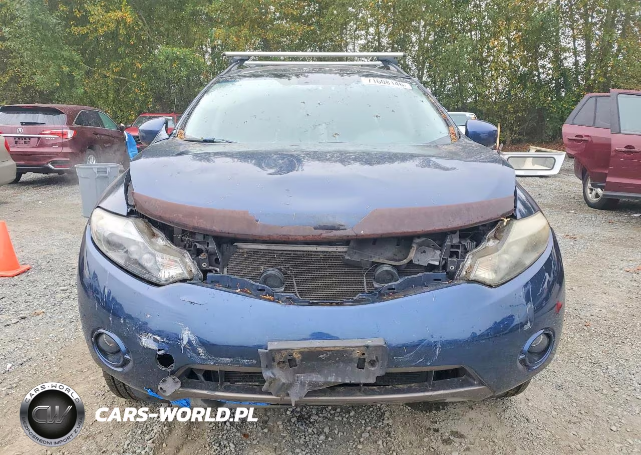 2009 Nissan Murano S VIN:JN8AZ18W29W133883 - 5