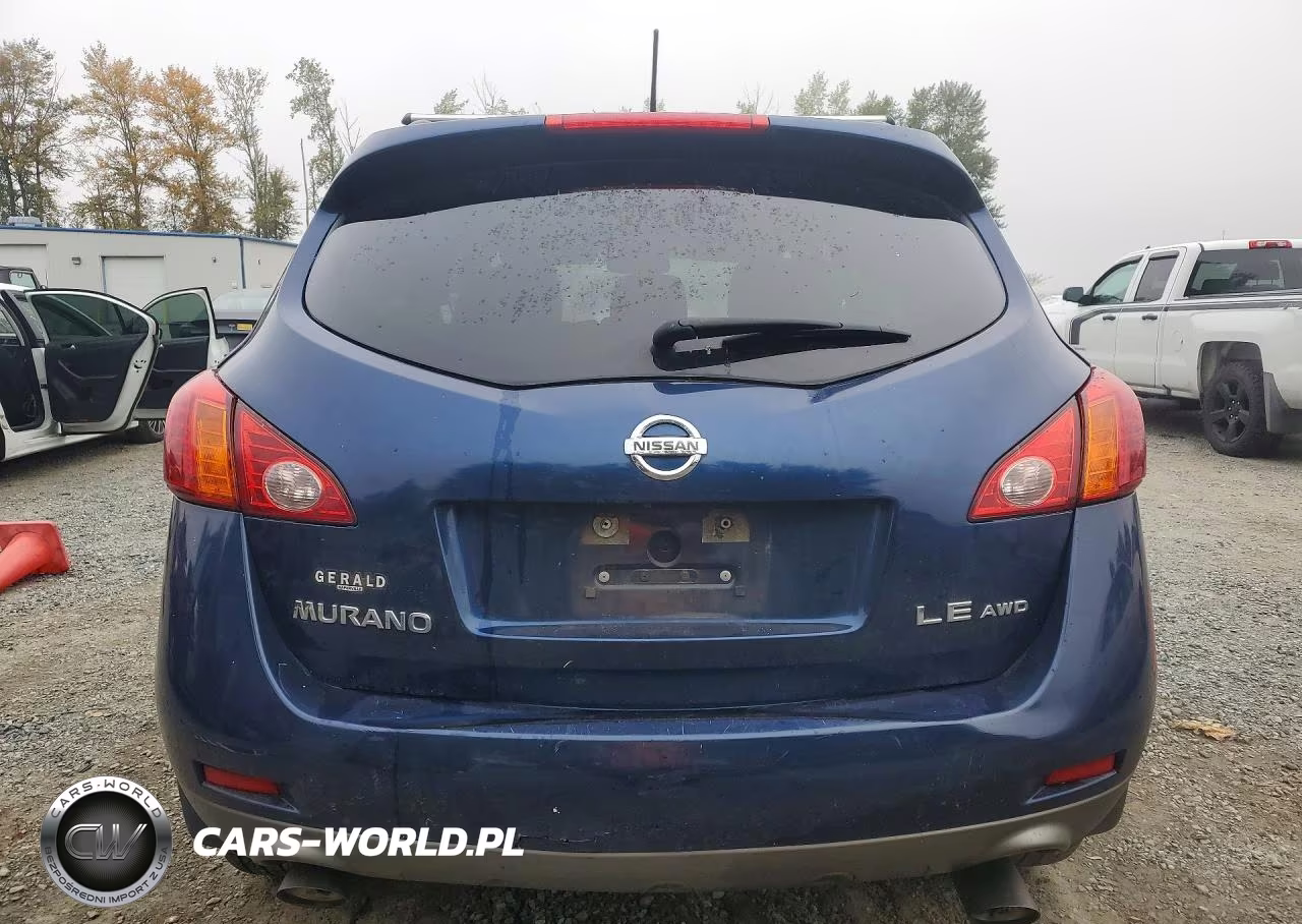 2009 Nissan Murano S VIN:JN8AZ18W29W133883 - 6