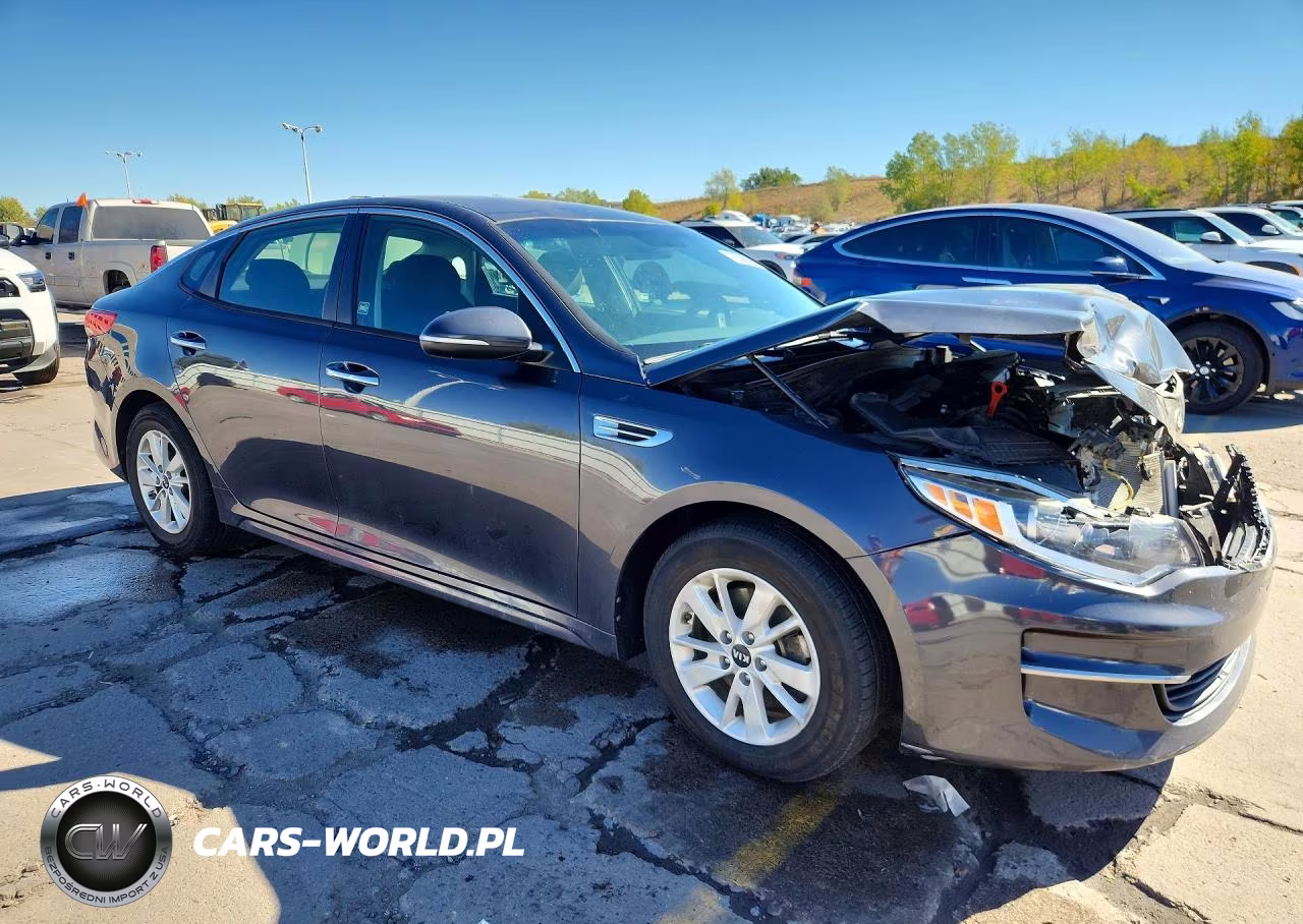 2017 Kia Optima Lx VIN:5XXGT4L31HG178139 - 4