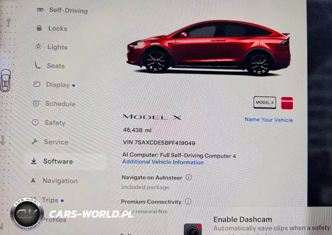 2023 Tesla Model X VIN:7SAXCDE58PF419049 - 9