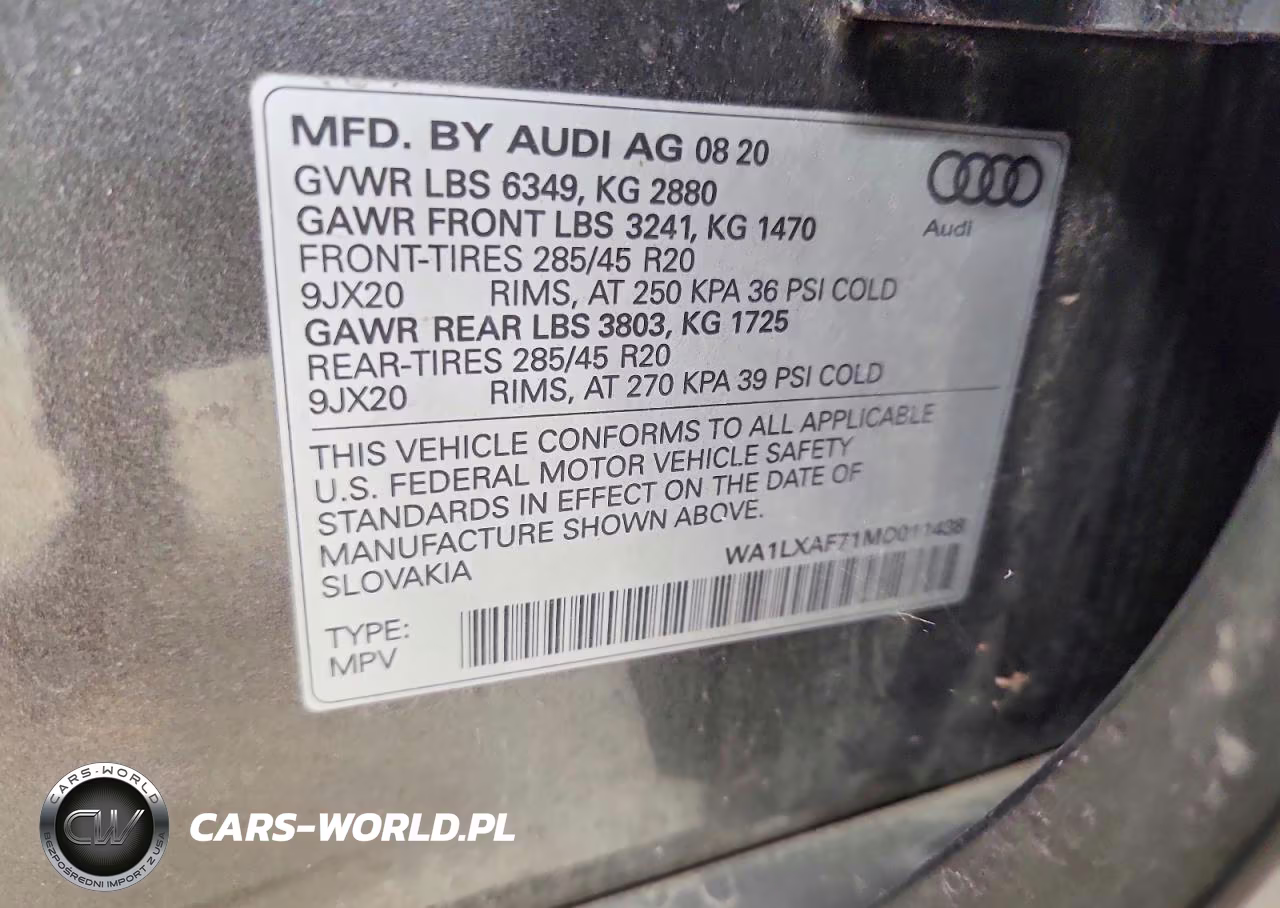 2021 Audi Q7 Premium Plus VIN:WA1LXAF71MD011438 - 13