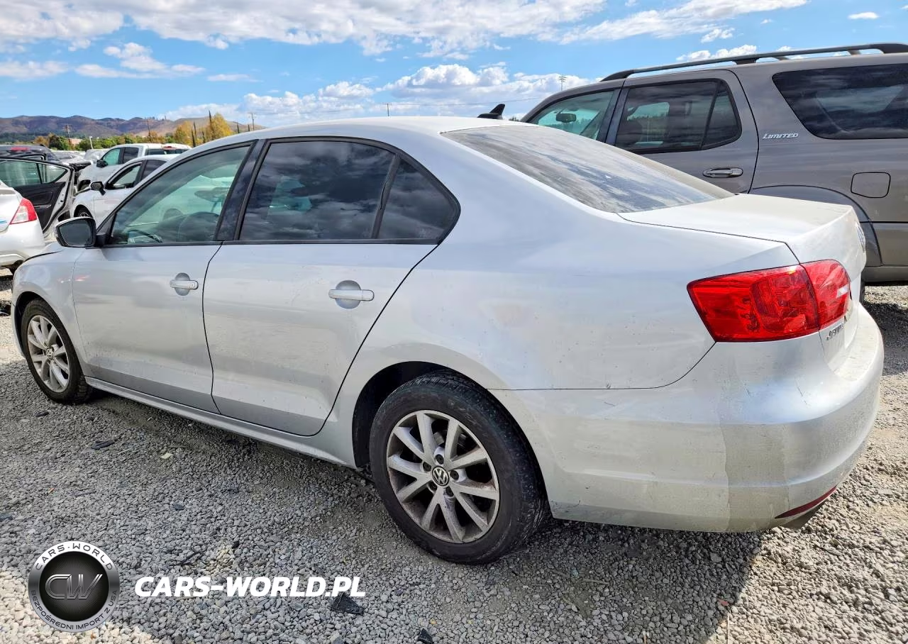 2012 Volkswagen Jetta Se VIN:3VWDP7AJ1CM424377 - 2