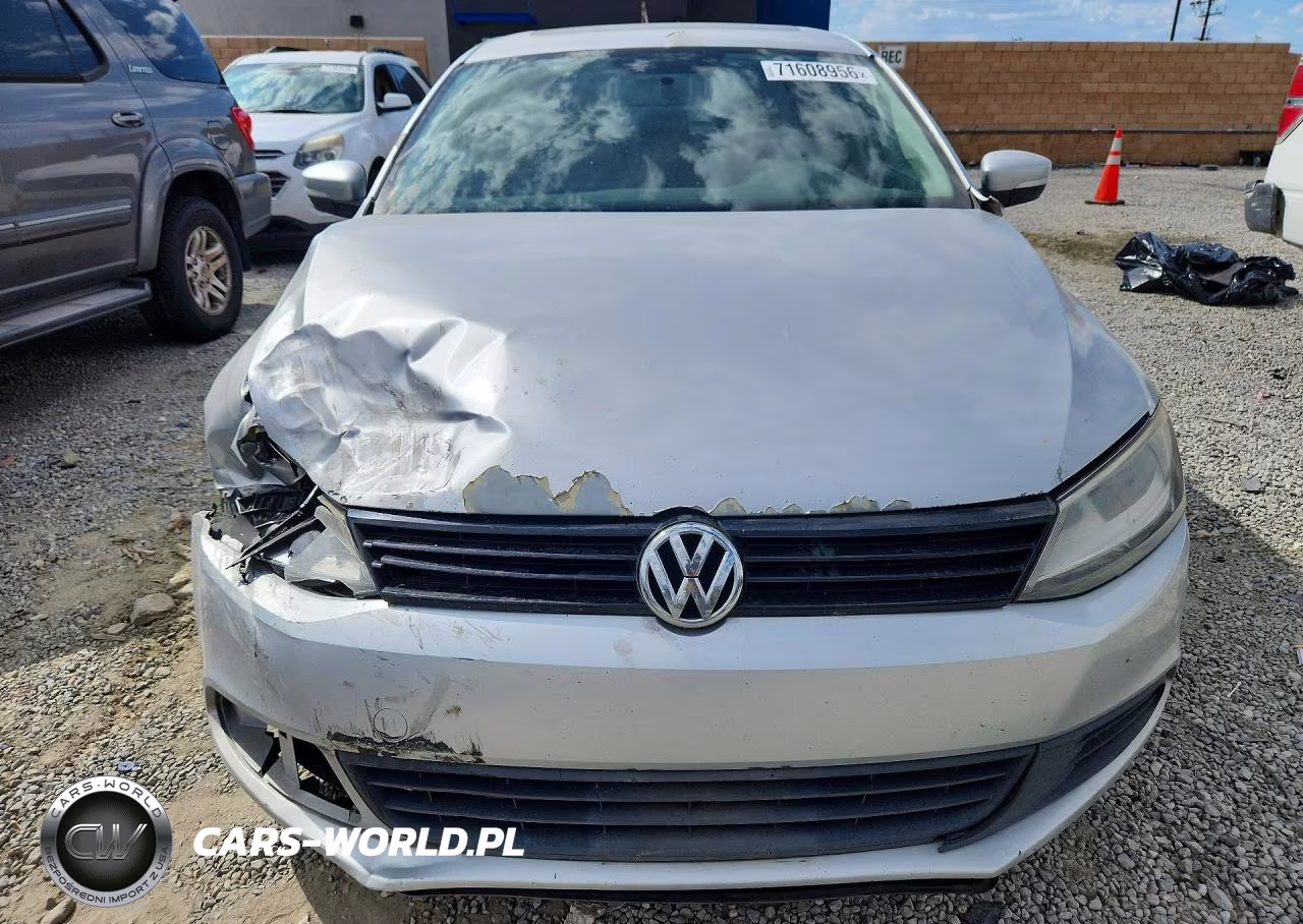 2012 Volkswagen Jetta Se VIN:3VWDP7AJ1CM424377 - 5