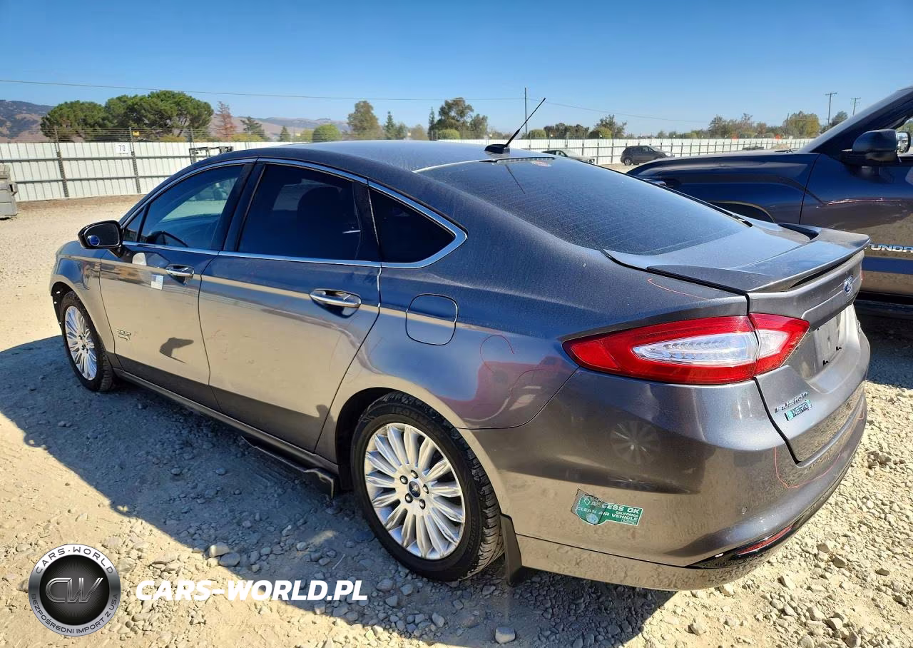 2013 Ford Fusion Titanium Phev VIN:3FA6P0SU0DR332425 - 2