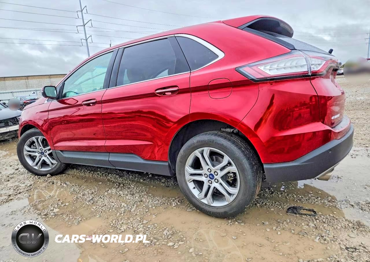 2017 Ford Edge Titanium VIN:2FMPK4K88HBB67702 - 2