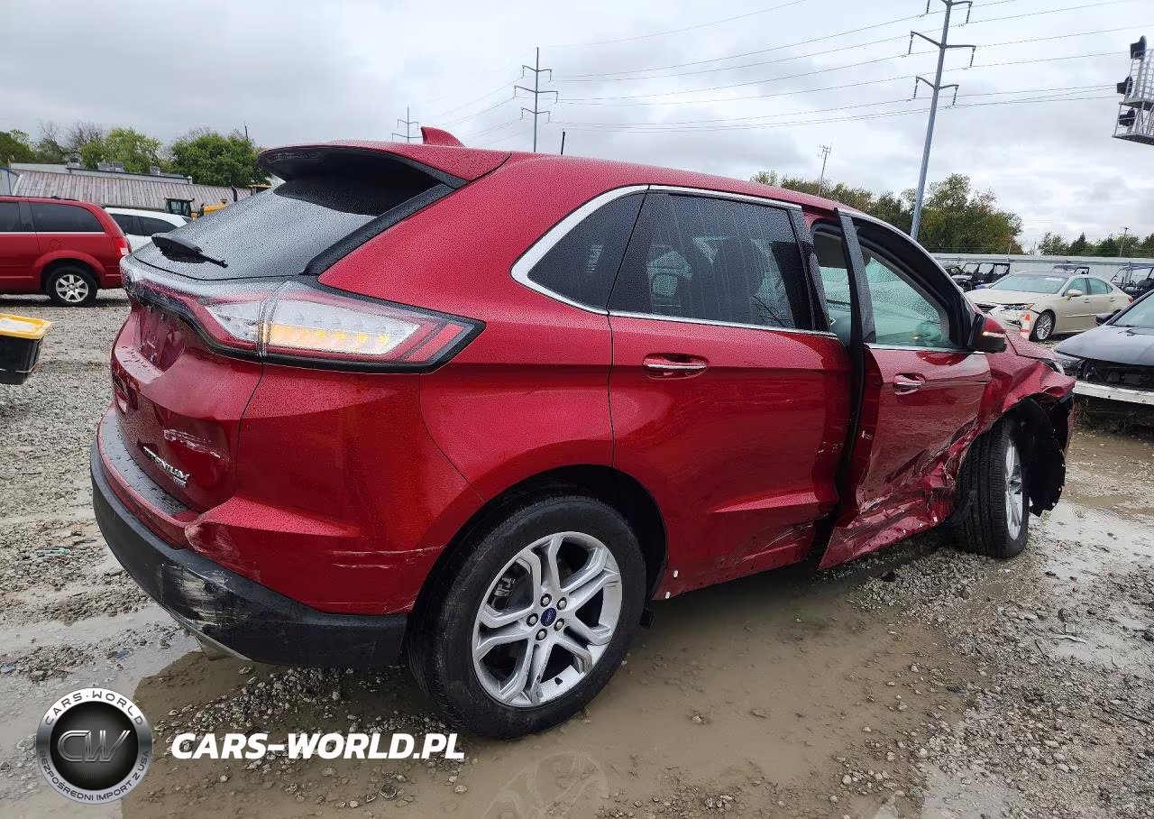 2017 Ford Edge Titanium VIN:2FMPK4K88HBB67702 - 3