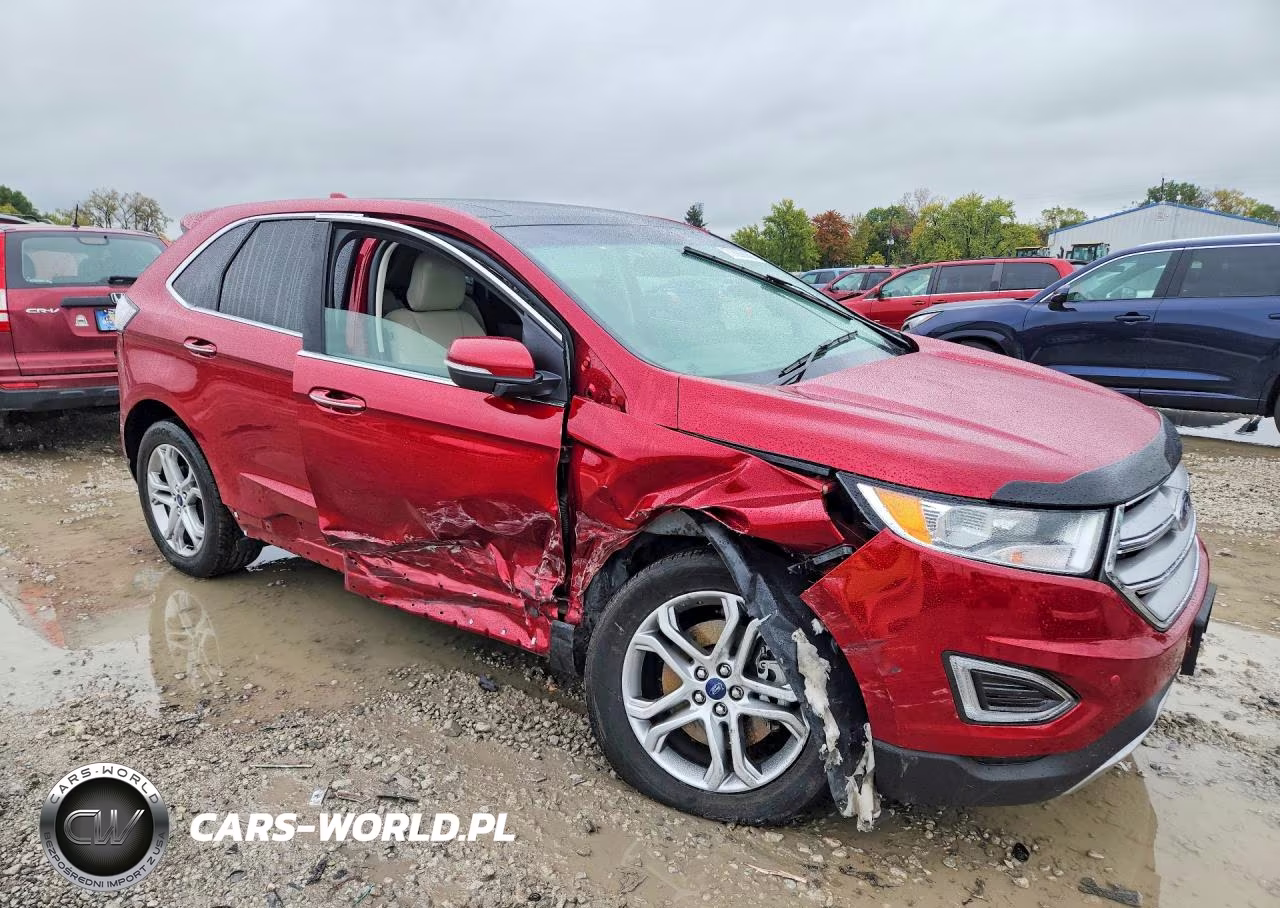2017 Ford Edge Titanium VIN:2FMPK4K88HBB67702 - 4