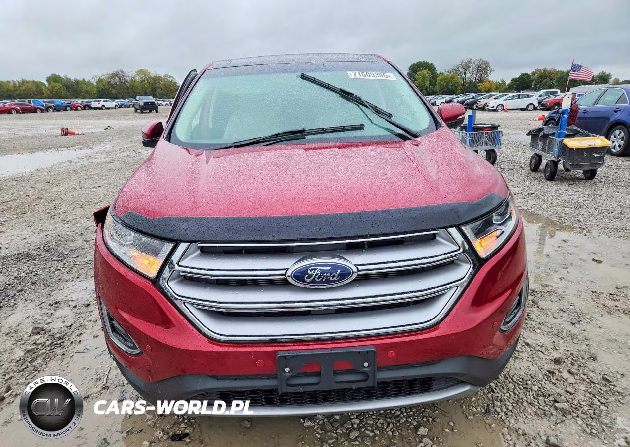 2017 Ford Edge Titanium VIN:2FMPK4K88HBB67702 - 5