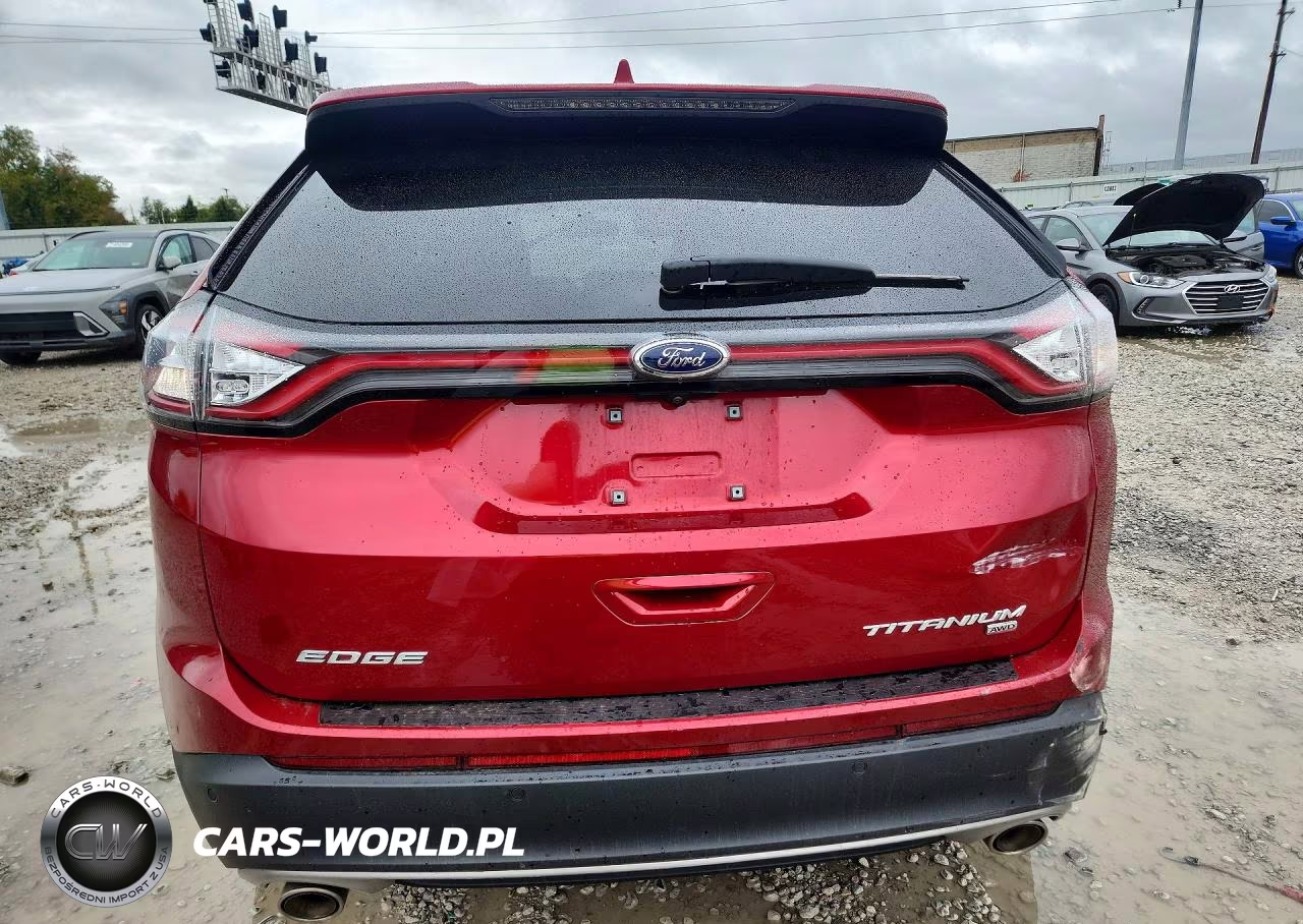 2017 Ford Edge Titanium VIN:2FMPK4K88HBB67702 - 6