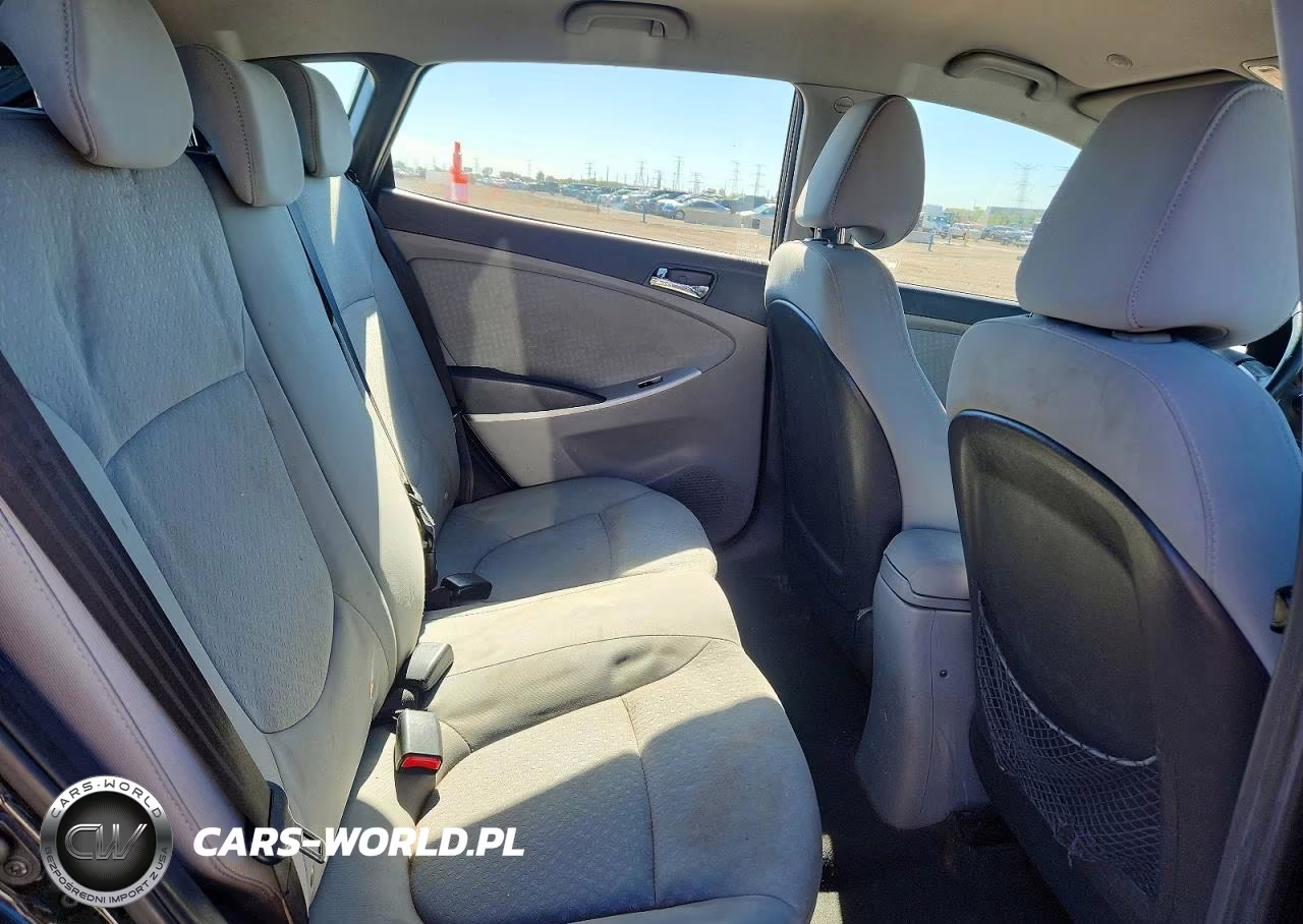 2013 Hyundai Accent Se VIN:KMHCU5AE3DU076394 - 10