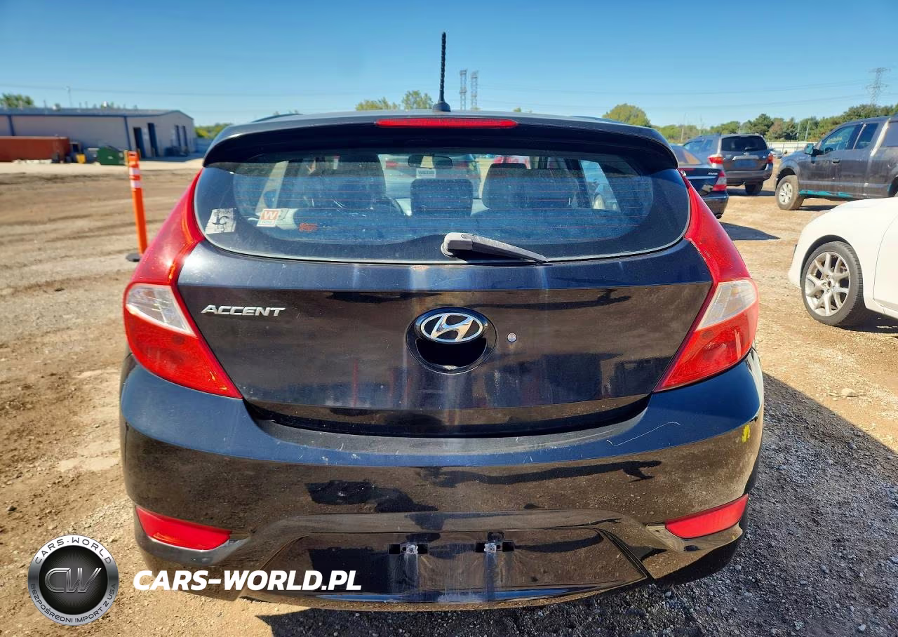 2013 Hyundai Accent Se VIN:KMHCU5AE3DU076394 - 6