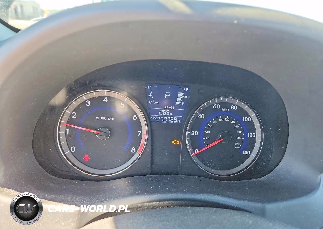2013 Hyundai Accent Se VIN:KMHCU5AE3DU076394 - 9