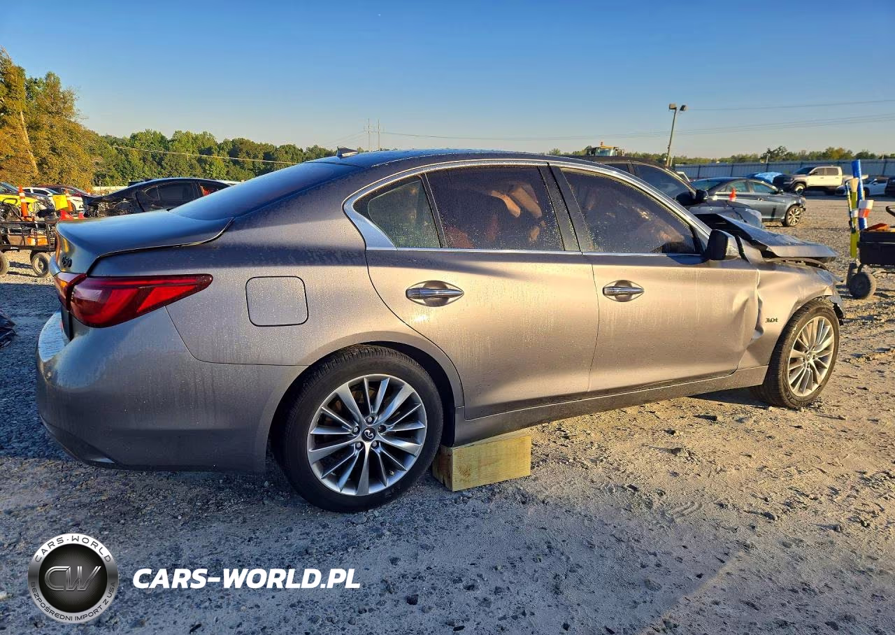 2018 Infiniti Q50 3.0T Luxe VIN:JN1EV7AP0JM358823 - 3