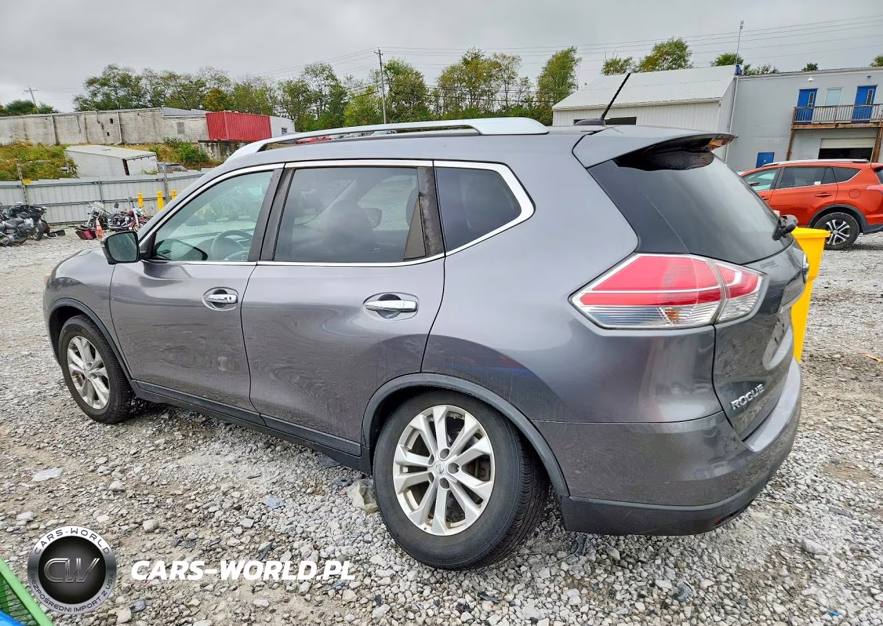 2016 Nissan Rogue Sv VIN:KNMAT2MV1GP635100 - 2