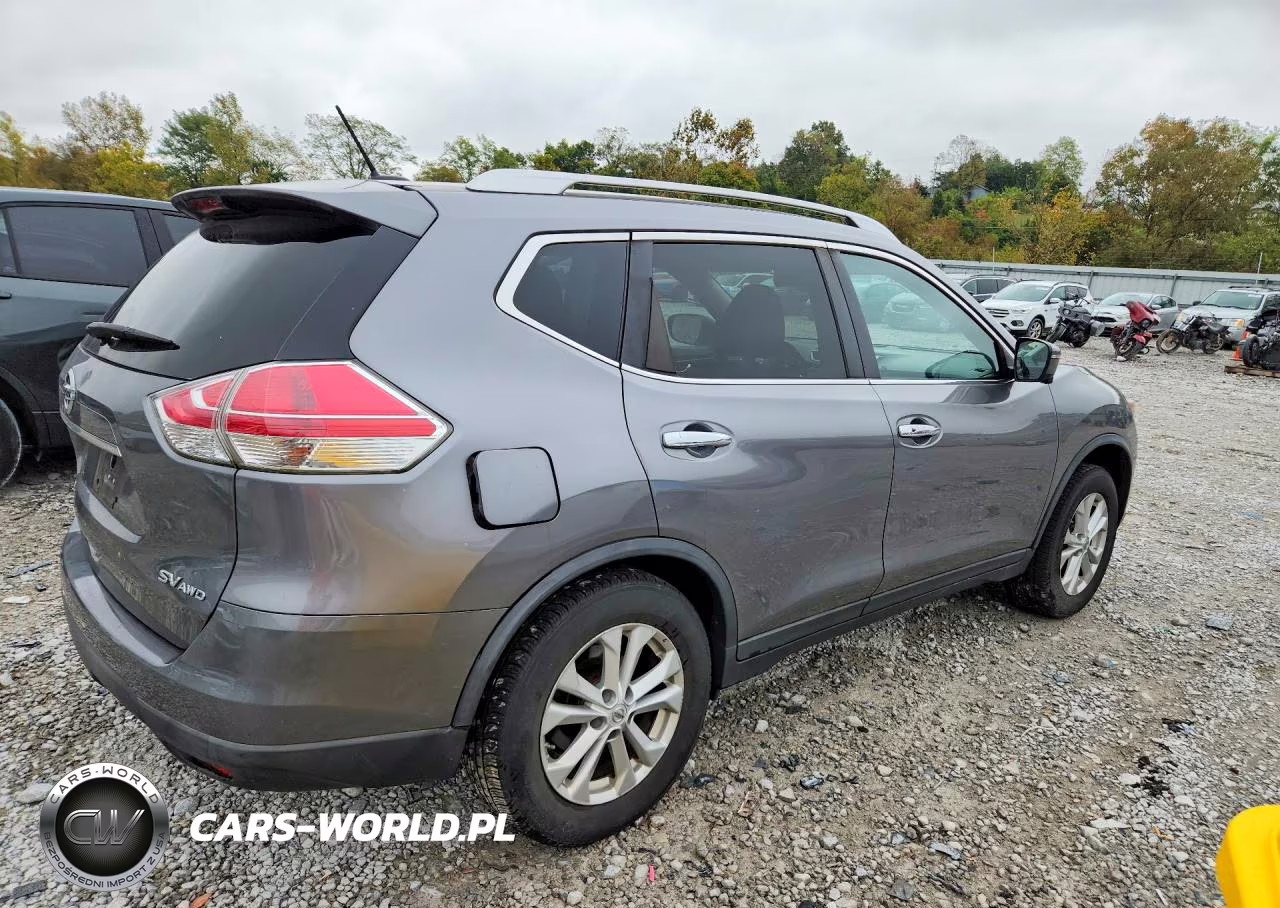 2016 Nissan Rogue Sv VIN:KNMAT2MV1GP635100 - 3