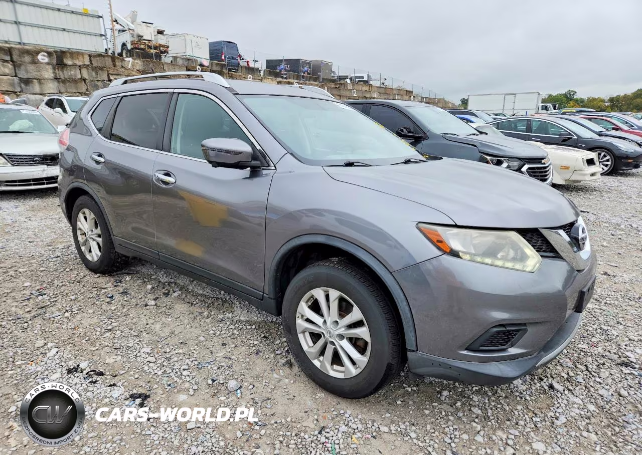 2016 Nissan Rogue Sv VIN:KNMAT2MV1GP635100 - 4