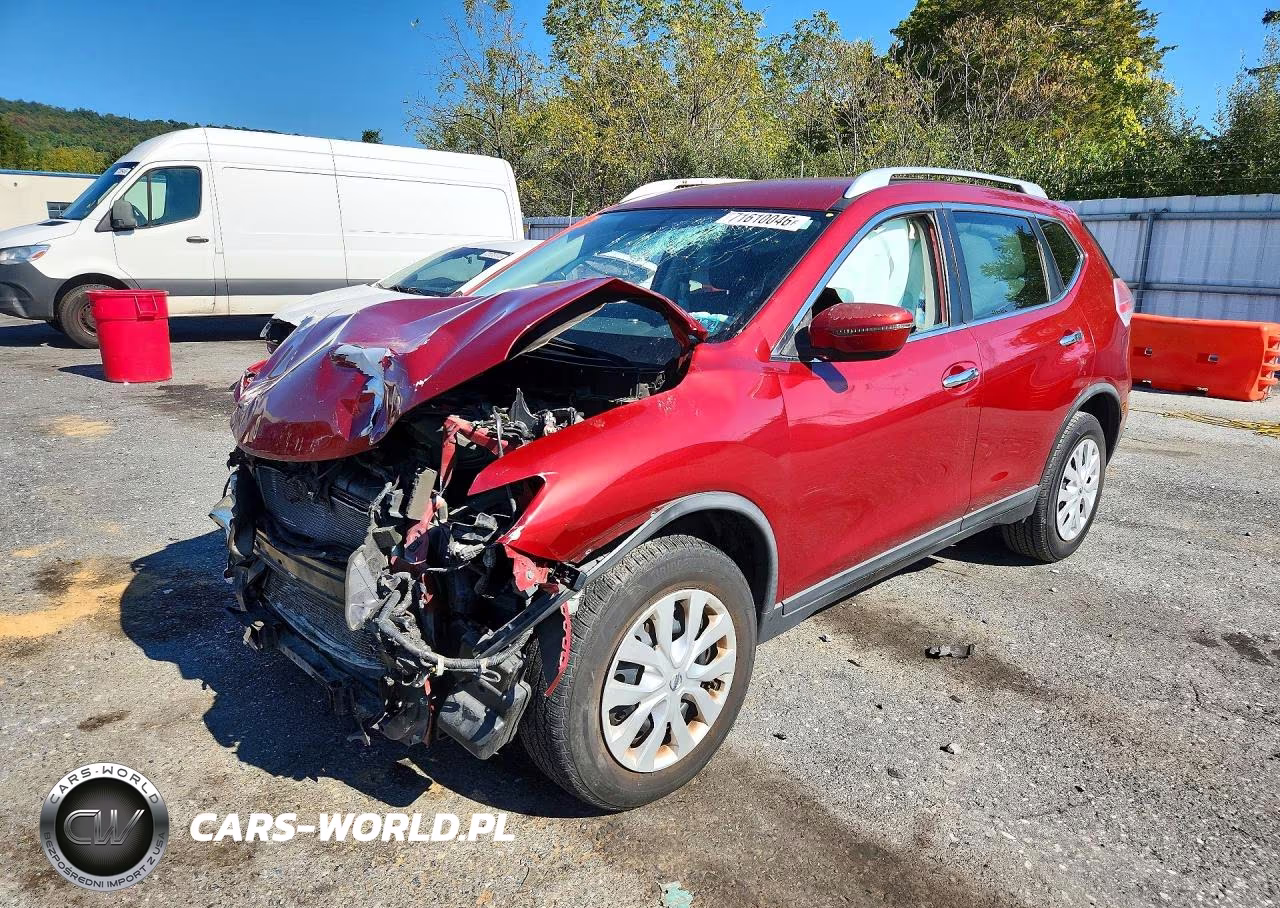 2016 Nissan Rogue S VIN:KNMAT2MV2GP647529 - 1