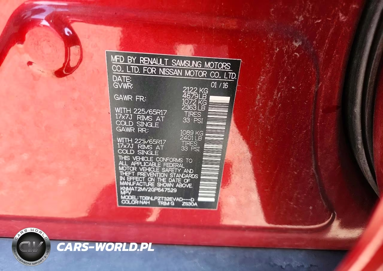 2016 Nissan Rogue S VIN:KNMAT2MV2GP647529 - 13
