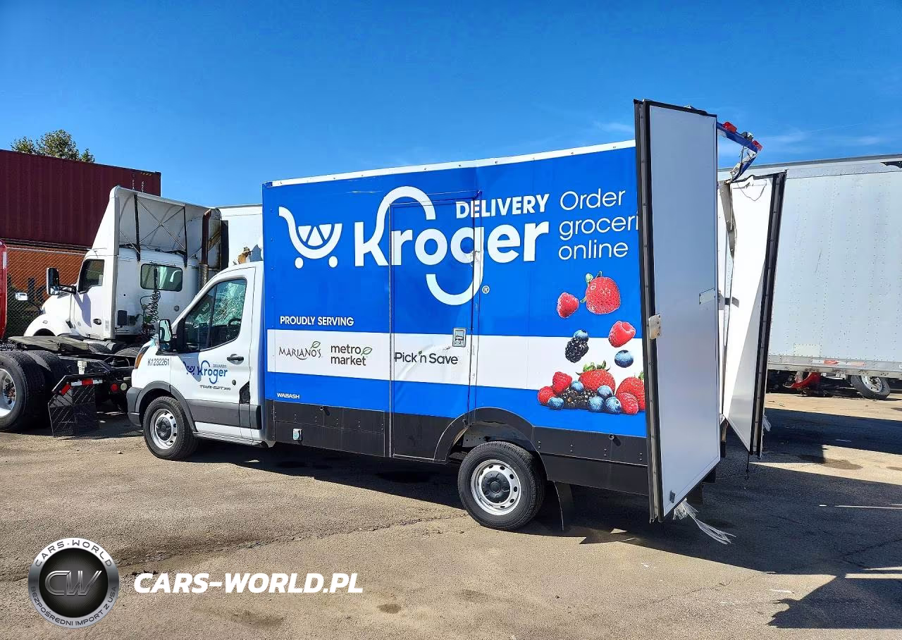 2023 Ford Transit Refrigerated Box Truck VIN:1FDBW5Z82PKA81056 - 2