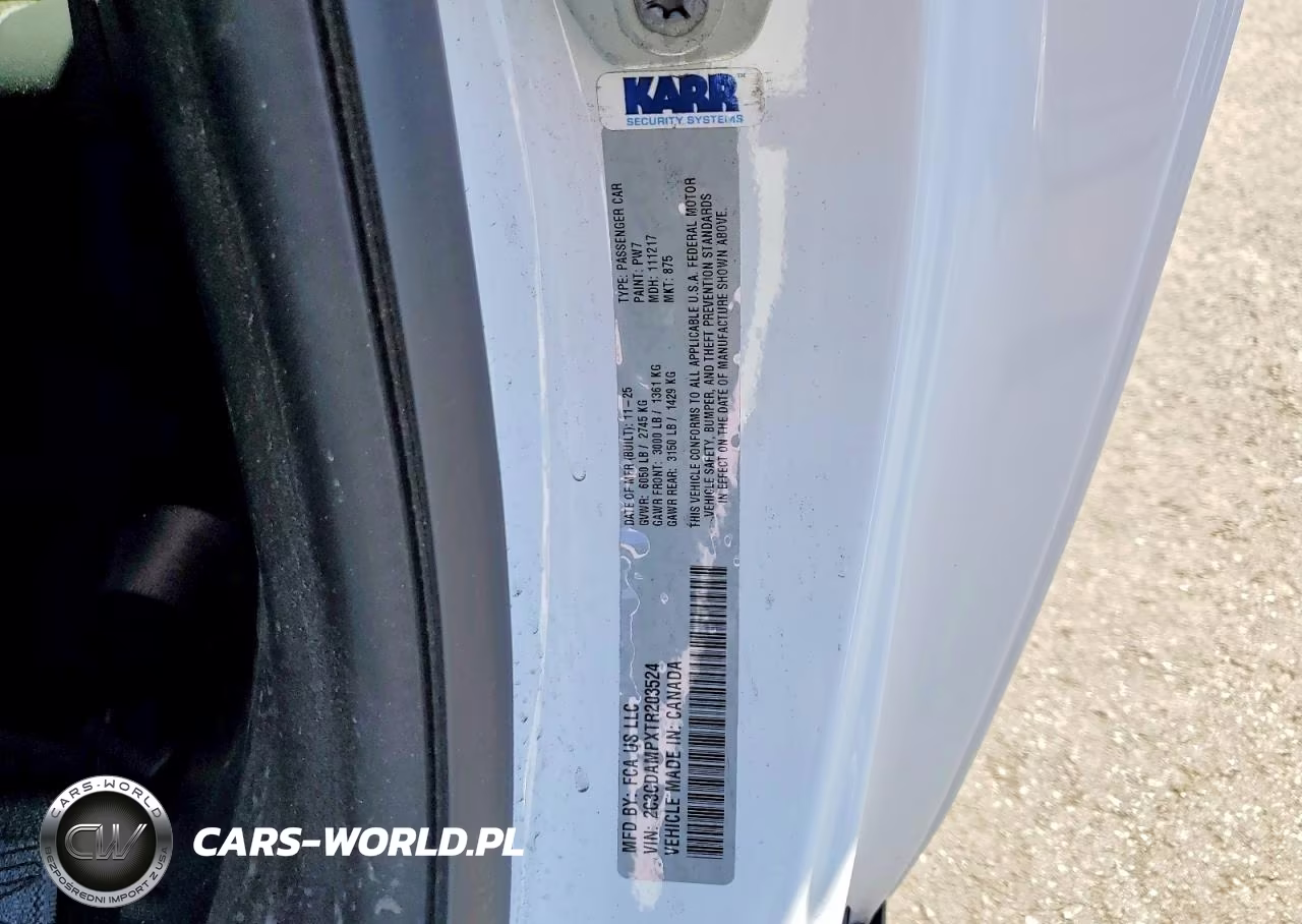2026 Dodge Charger Scat Pack VIN:2C3CDAMPXTR203524 - 12