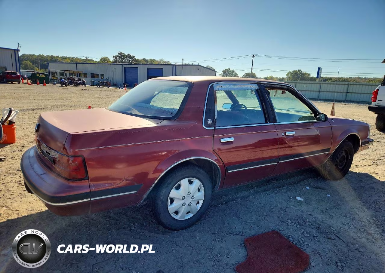 1991 Buick Century Custom VIN:1G4AH54N9M6475290 - 3