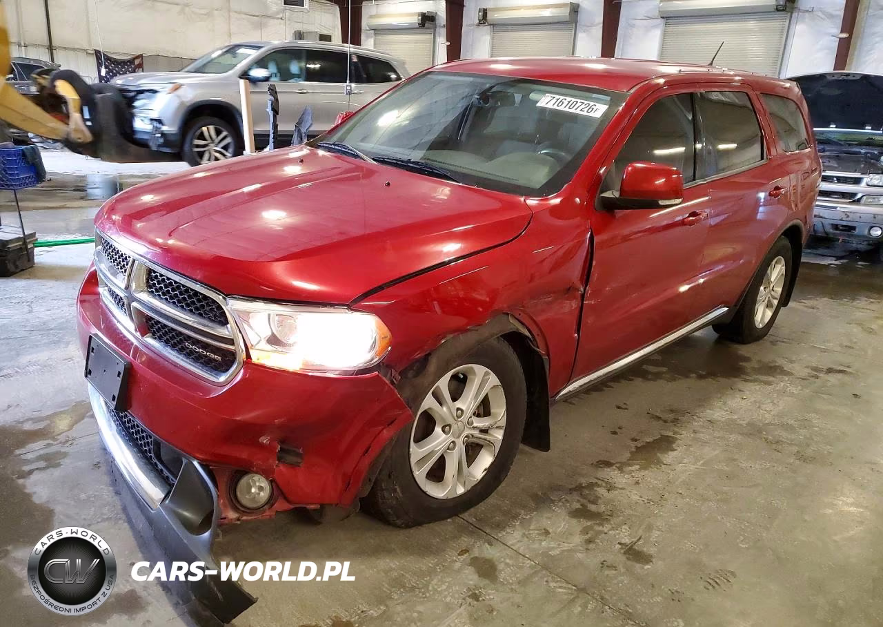 2011 Dodge Durango Crew VIN:1D4RE4GG6BC628331 - 1