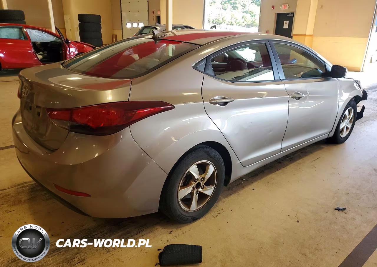 2014 Hyundai Elantra Se VIN:5NPDH4AE0EH506417 - 3