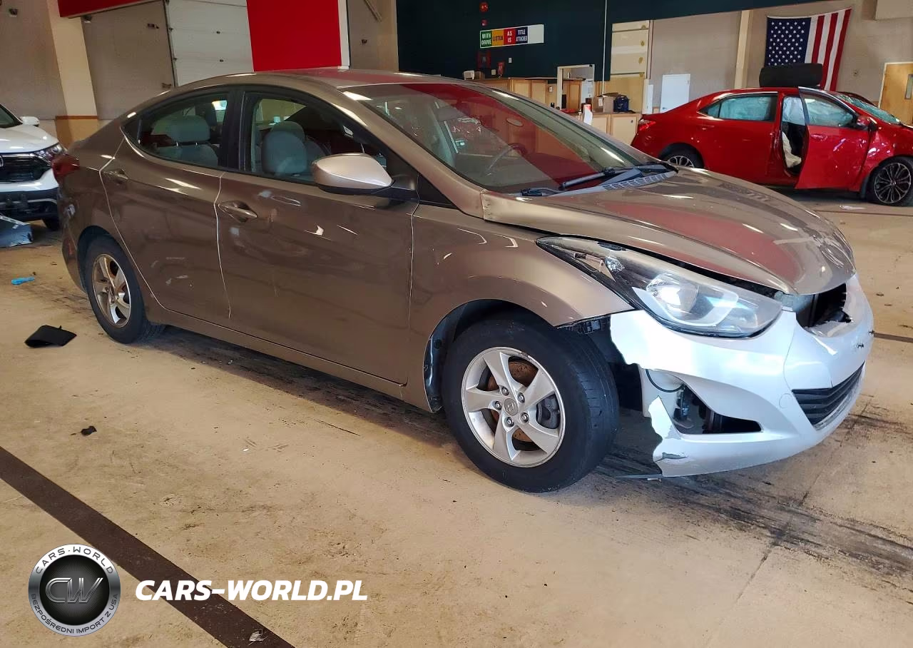 2014 Hyundai Elantra Se VIN:5NPDH4AE0EH506417 - 4