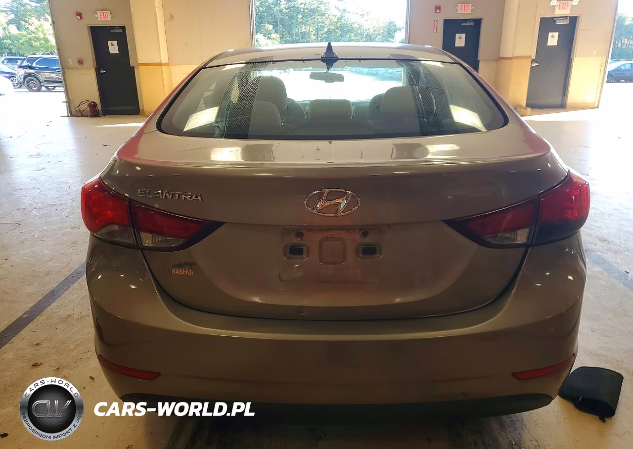 2014 Hyundai Elantra Se VIN:5NPDH4AE0EH506417 - 6