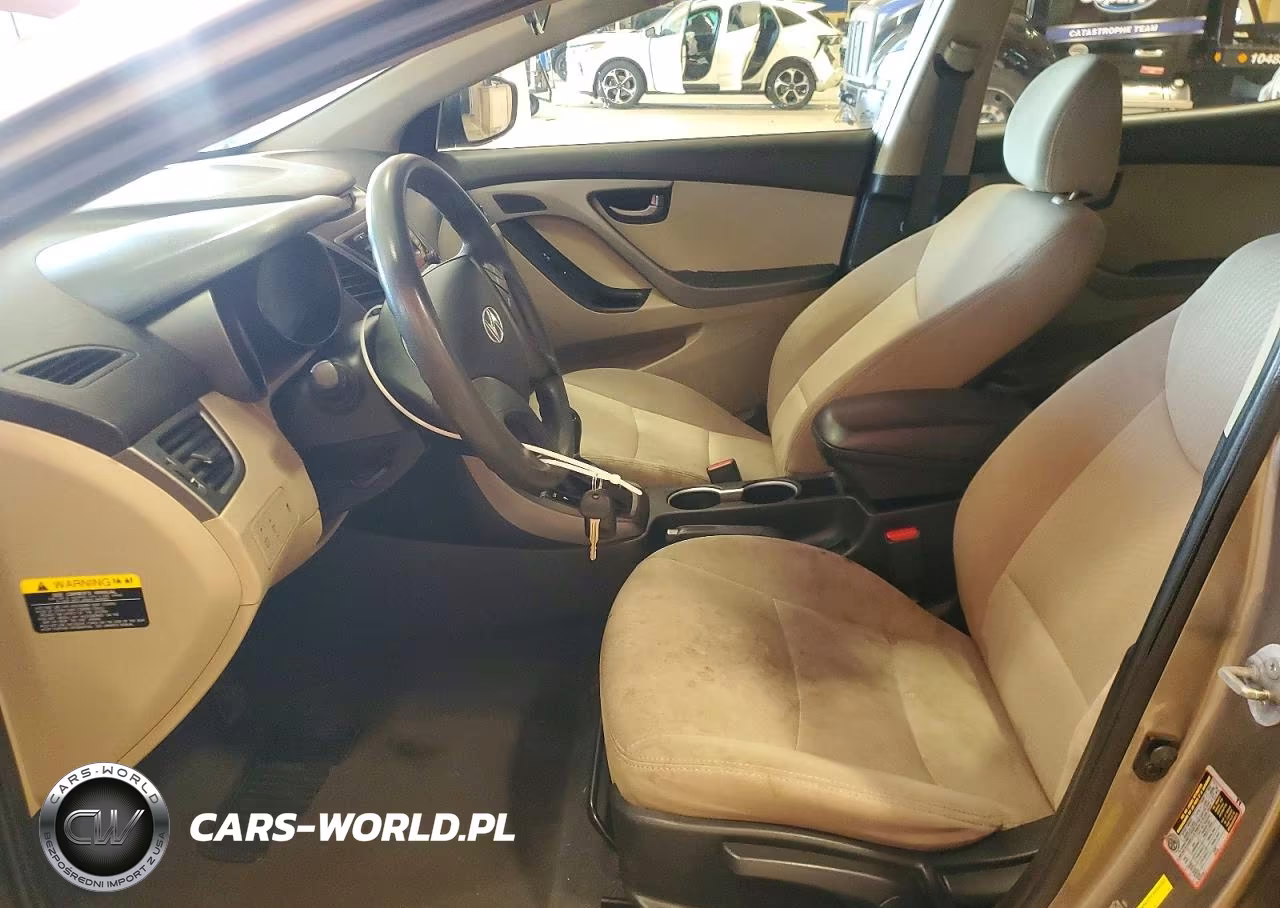 2014 Hyundai Elantra Se VIN:5NPDH4AE0EH506417 - 7