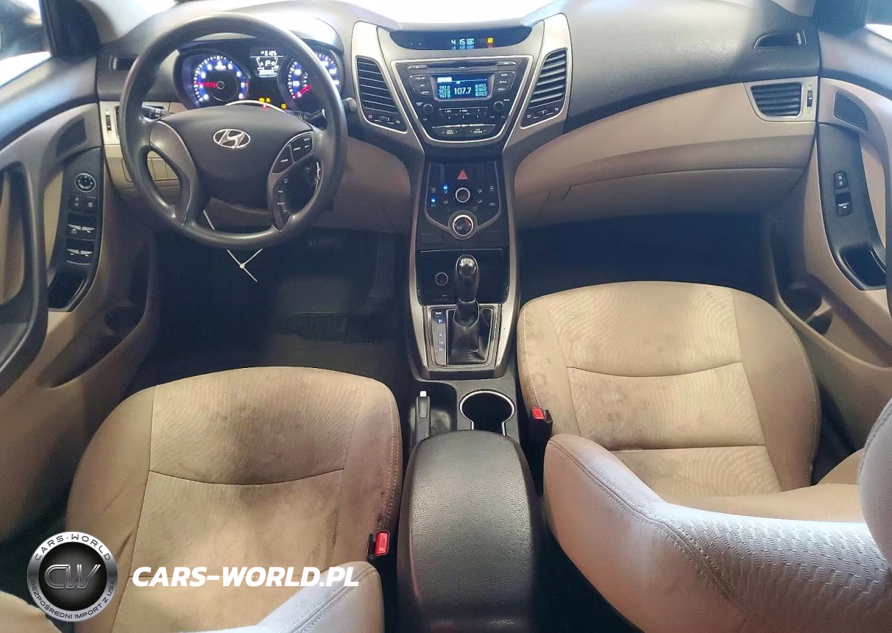 2014 Hyundai Elantra Se VIN:5NPDH4AE0EH506417 - 8