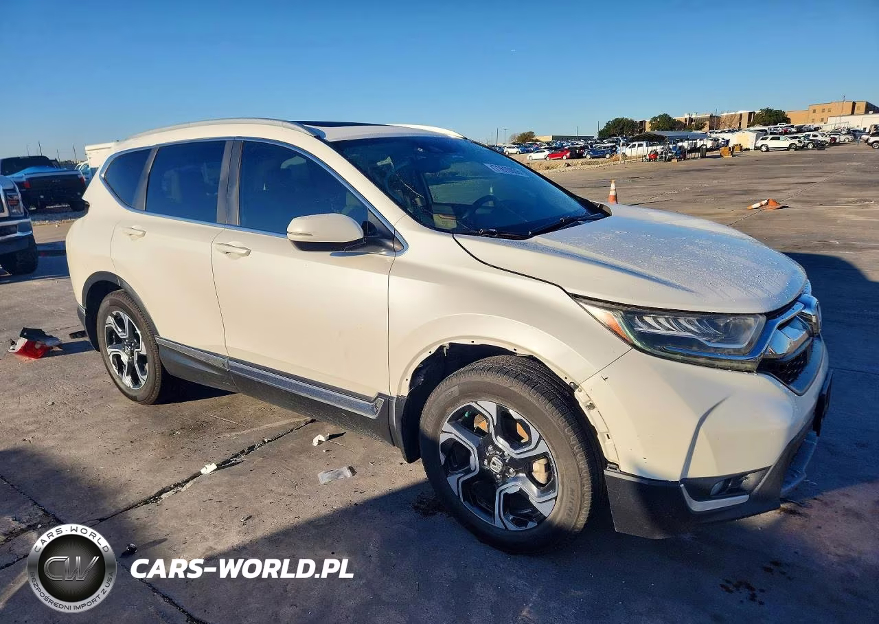 2017 Honda Cr-V Touring VIN:5J6RW1H91HL014282 - 4