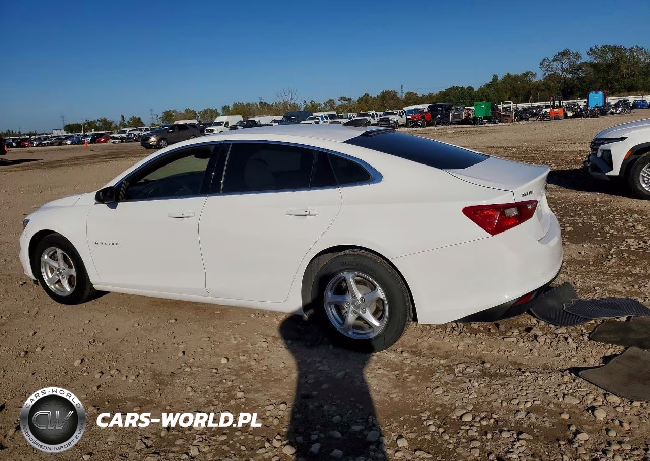 2018 Chevrolet Malibu Ls VIN:1G1ZB5ST6JF165953 - 2