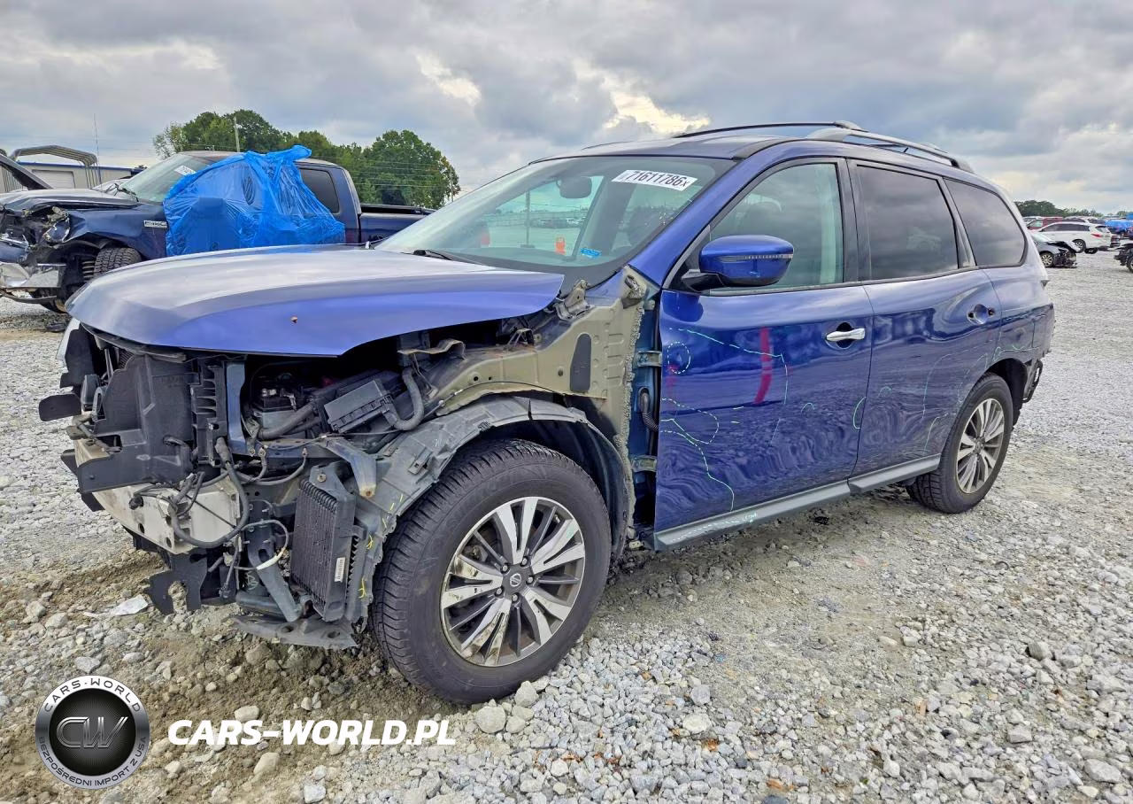 2017 Nissan Pathfinder Sv VIN:5N1DR2MM4HC607718 - 1