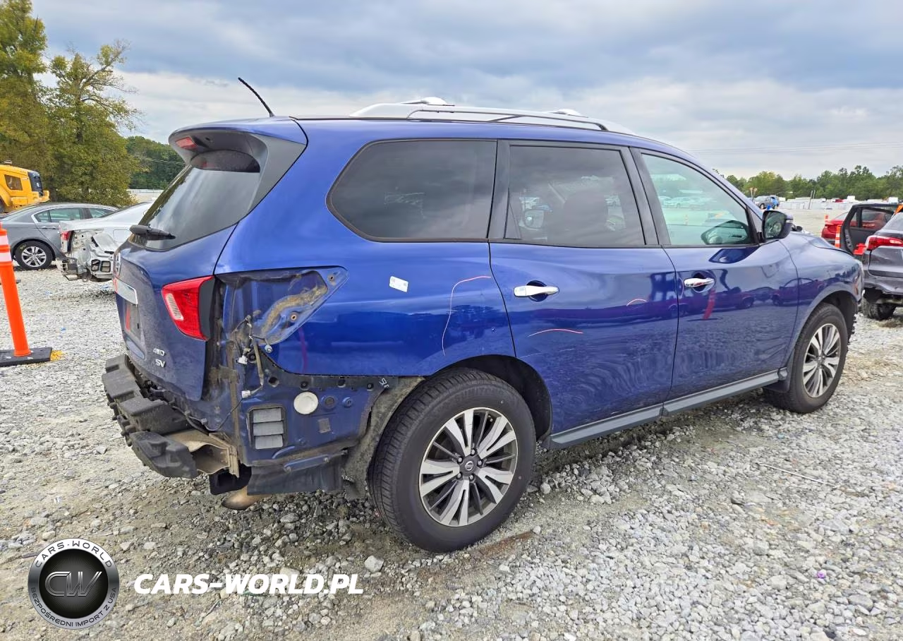 2017 Nissan Pathfinder Sv VIN:5N1DR2MM4HC607718 - 3