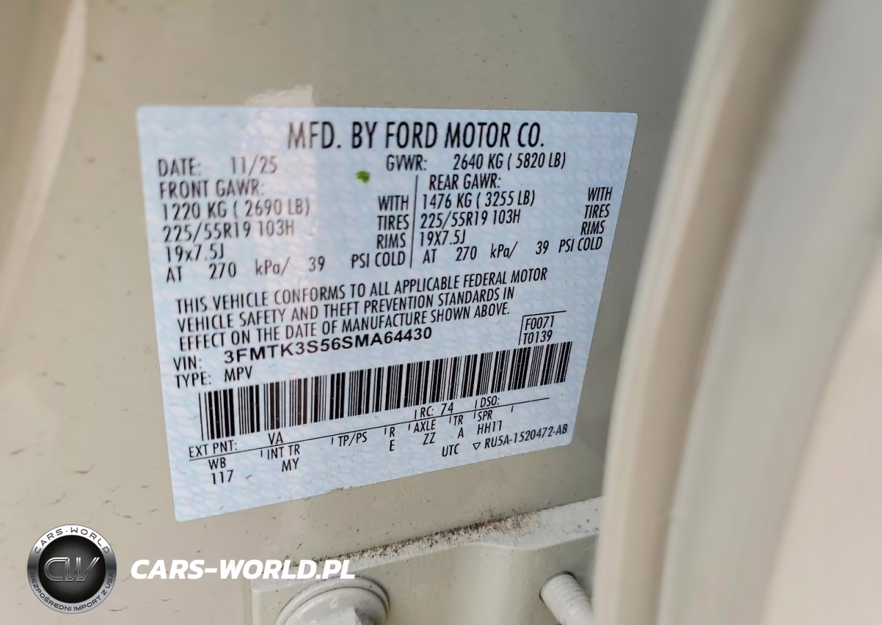 2025 Ford Mustang Mach-E Premium VIN:3FMTK3S56SMA64430 - 14