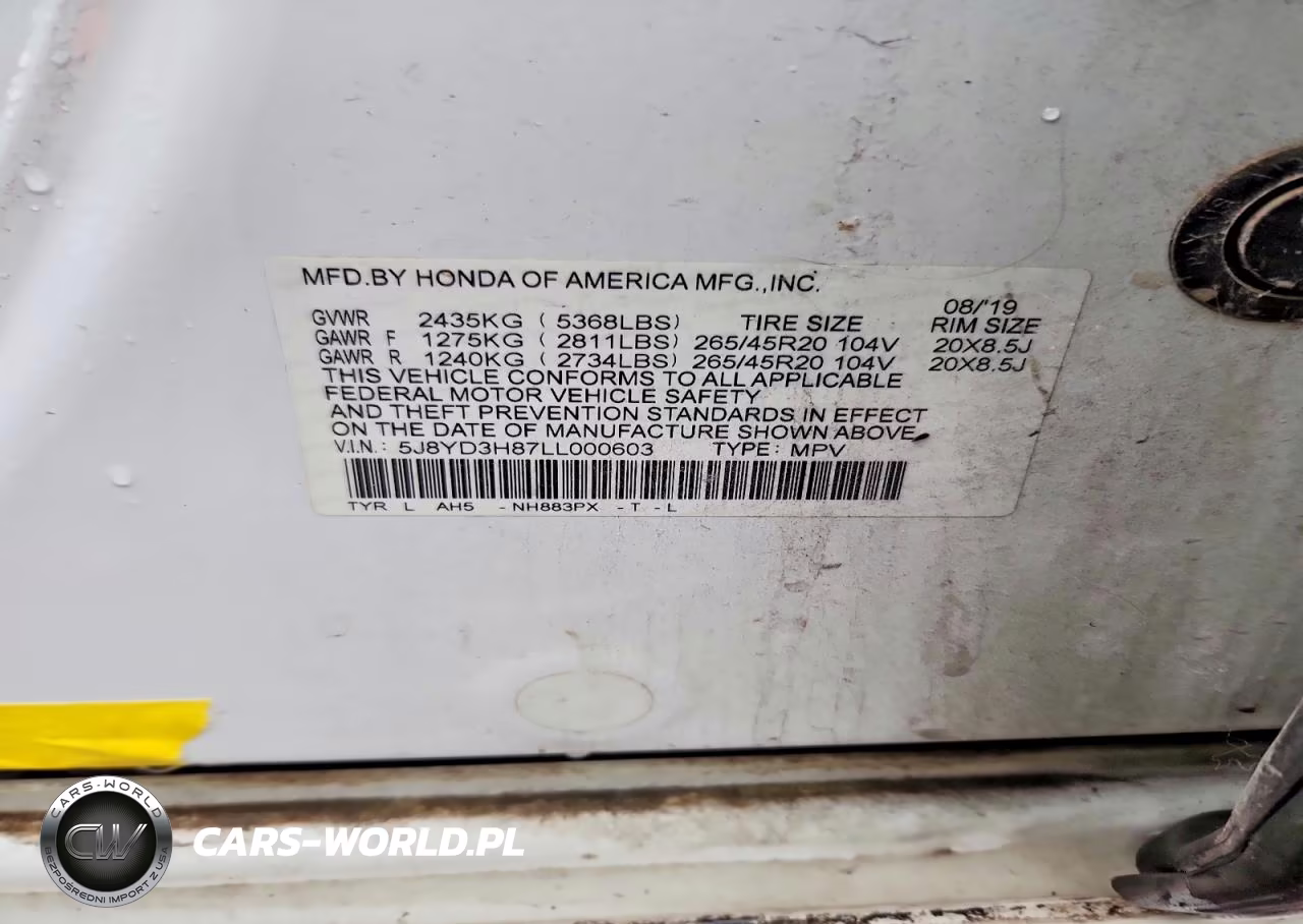 2020 Acura Mdx Advance VIN:5J8YD3H87LL000603 - 14